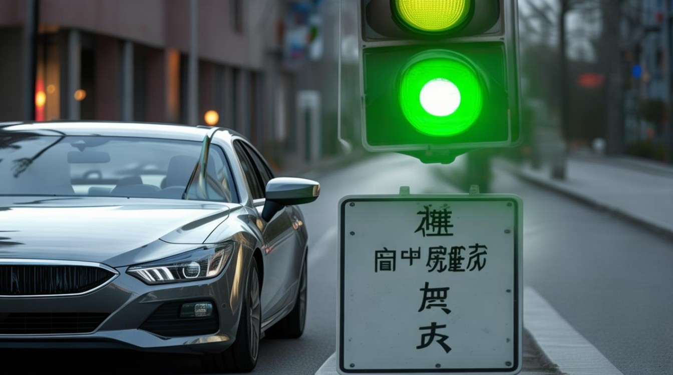 科目三遇到绿灯