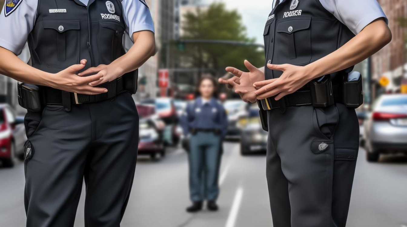 驾校科目一交警手势