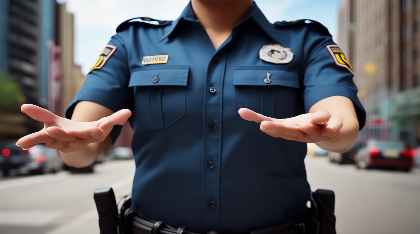 驾校科目一交警手势