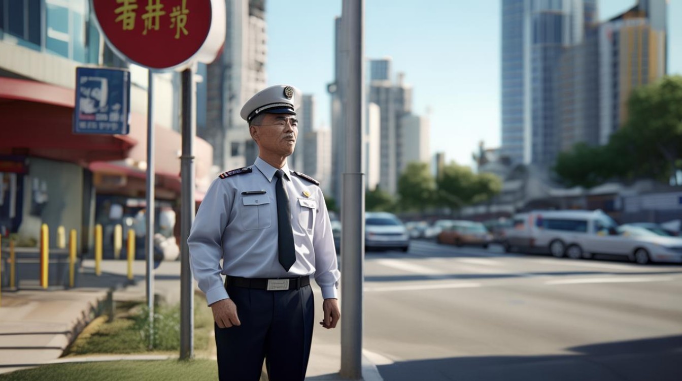 宁波 科目三 站岗