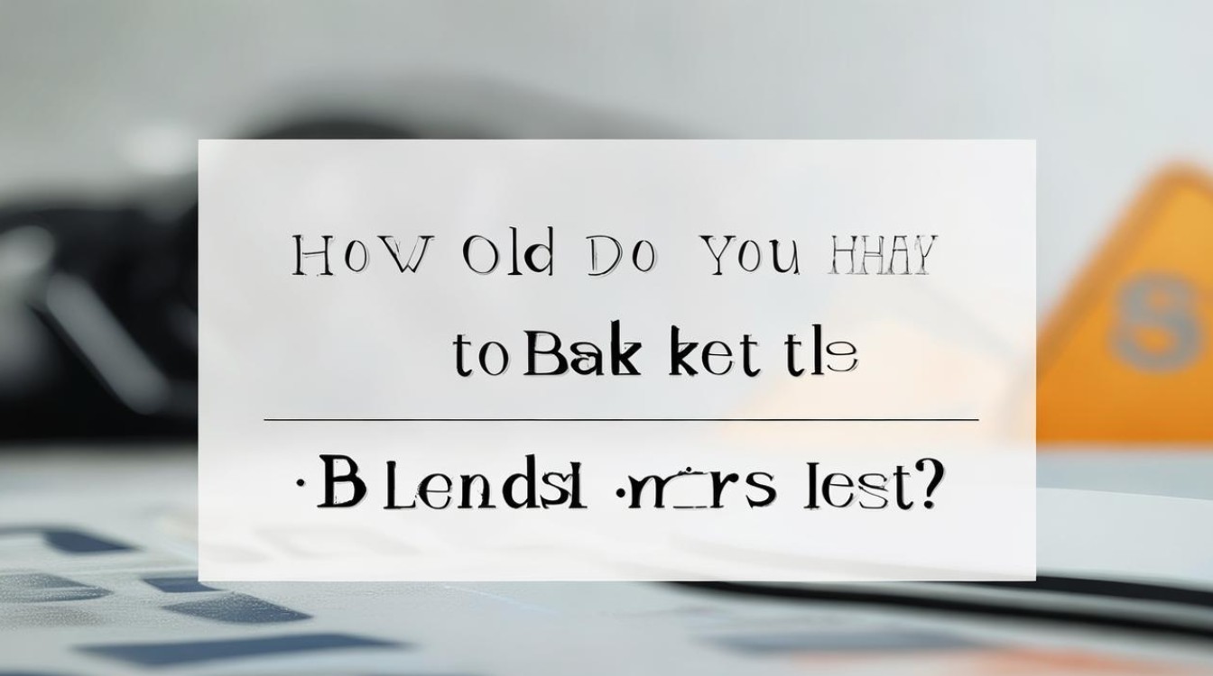 驾驶证b本多少岁能考