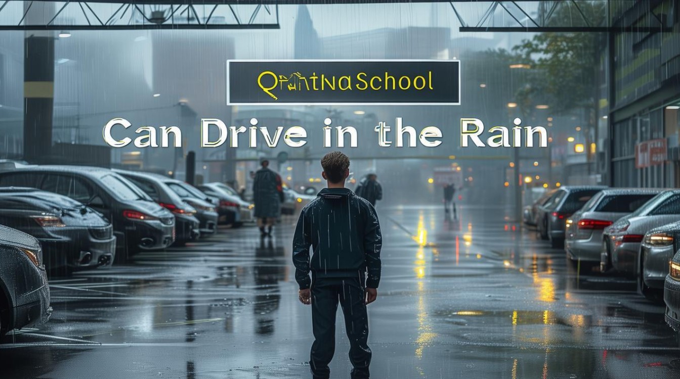 驾校下雨可以练车吗