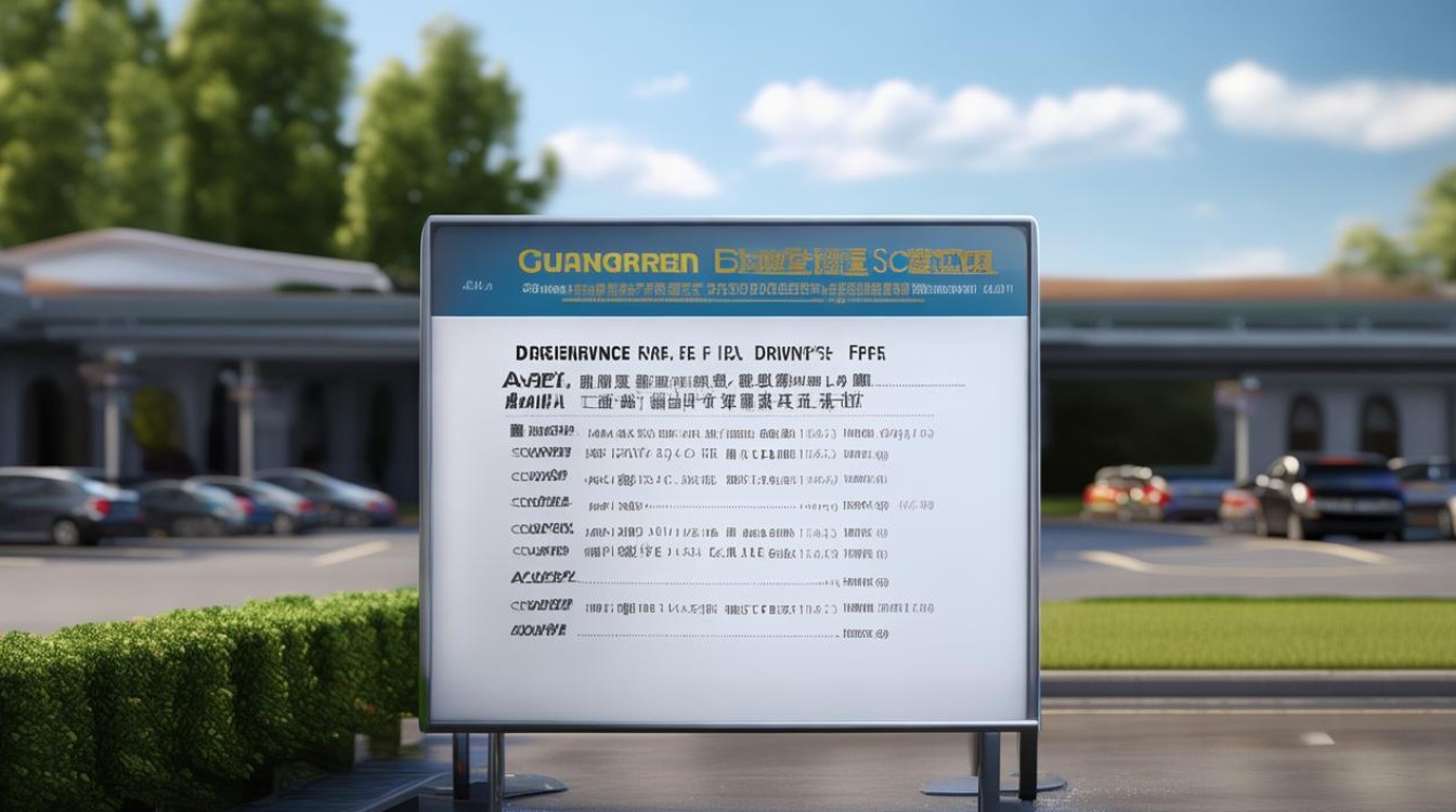 广仁驾校收费标准