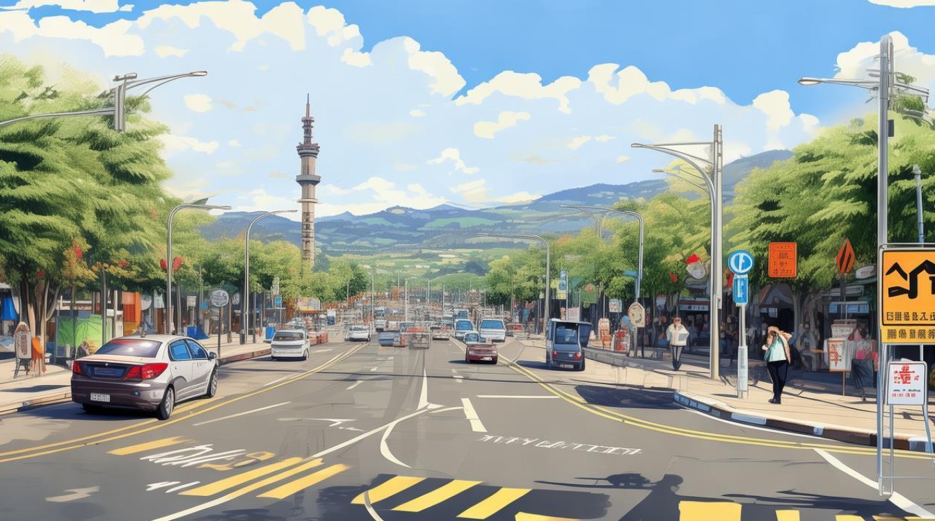 岳阳科目三道路