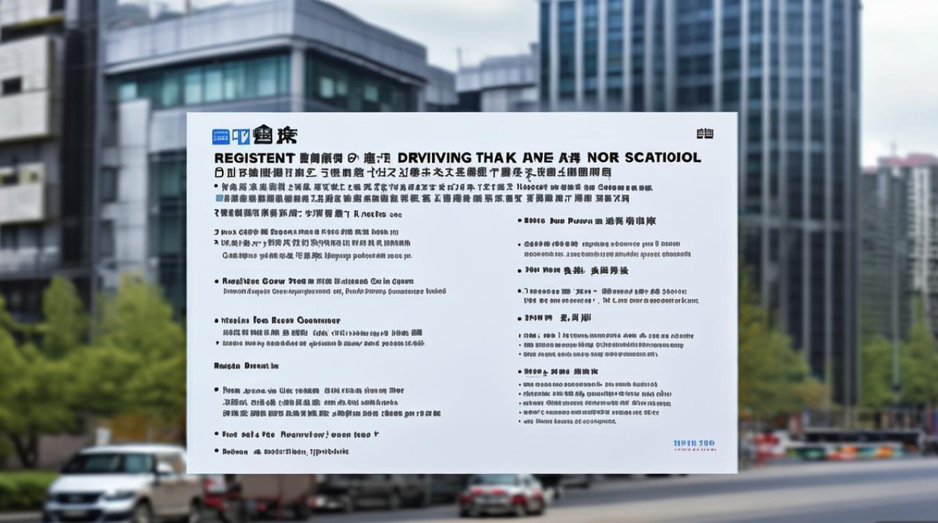 北京北方驾校报名须知
