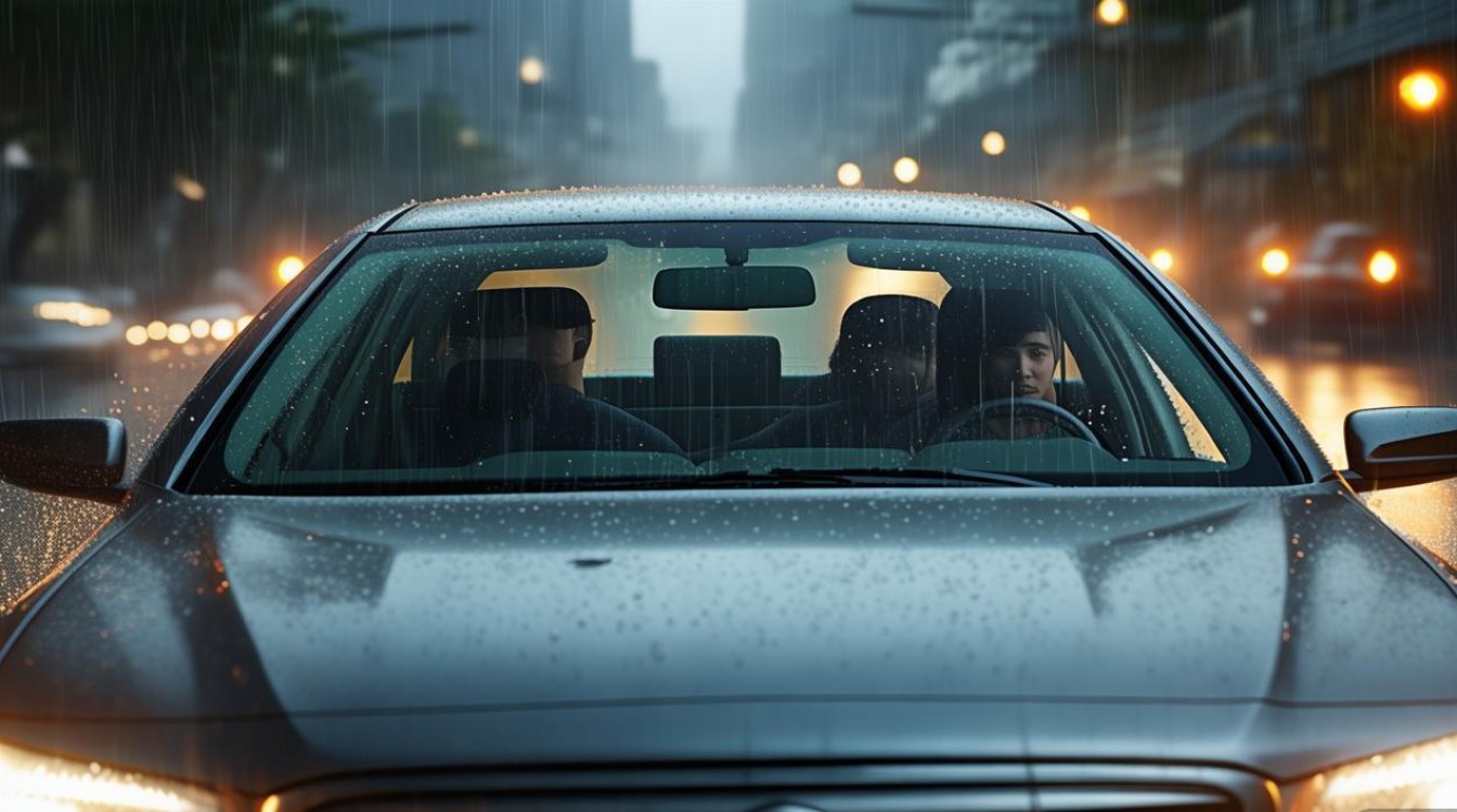 104 科目三 下雨