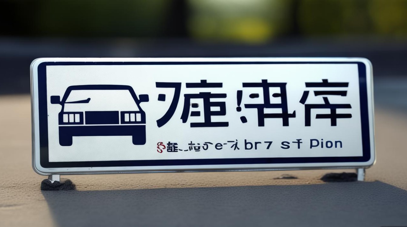 科目三提示牌