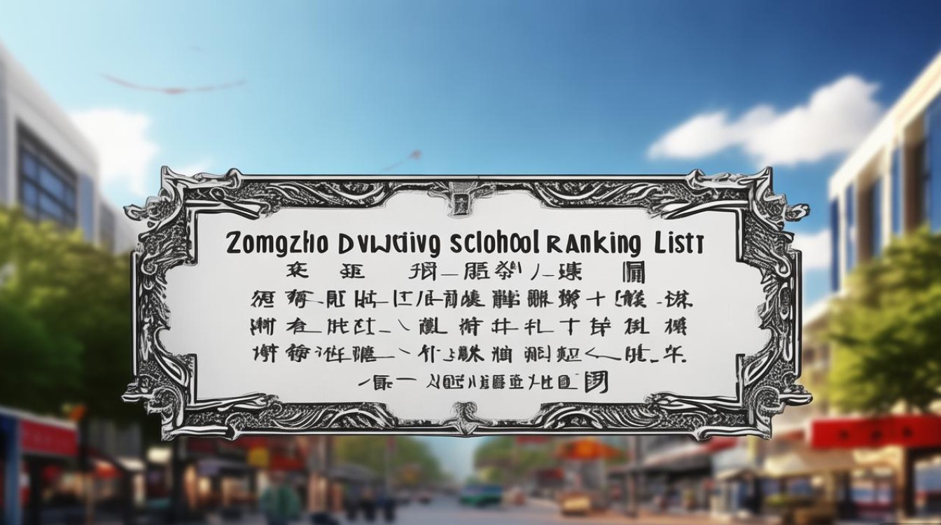 郑州市驾校排名榜