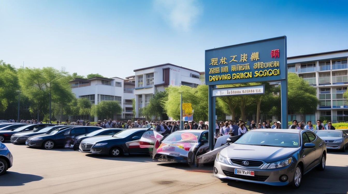 信丰荣顺驾校考场图片