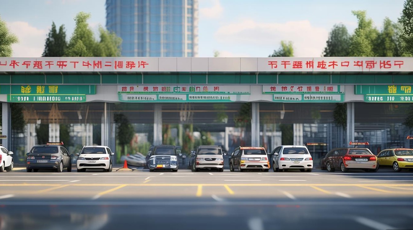 定州驾校科目二考场图