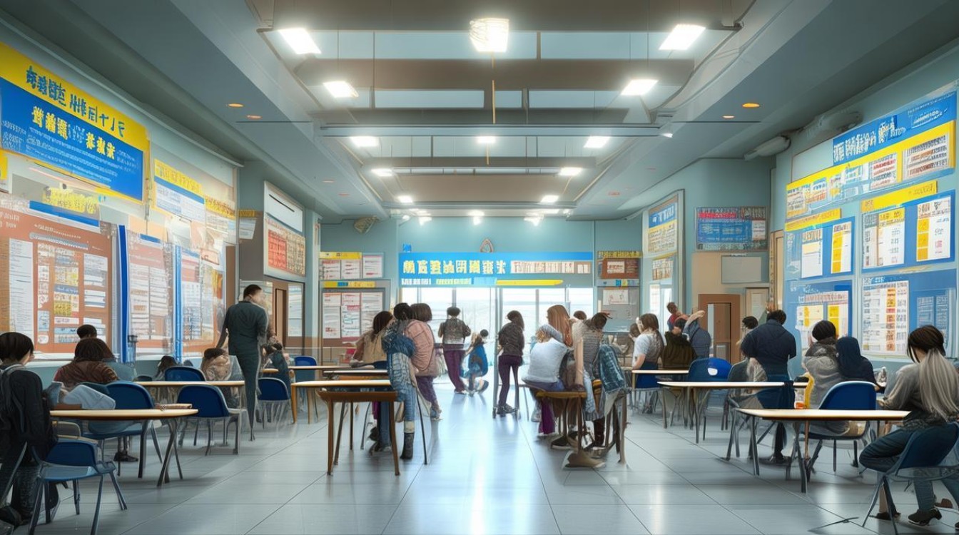 科目三考场大厅