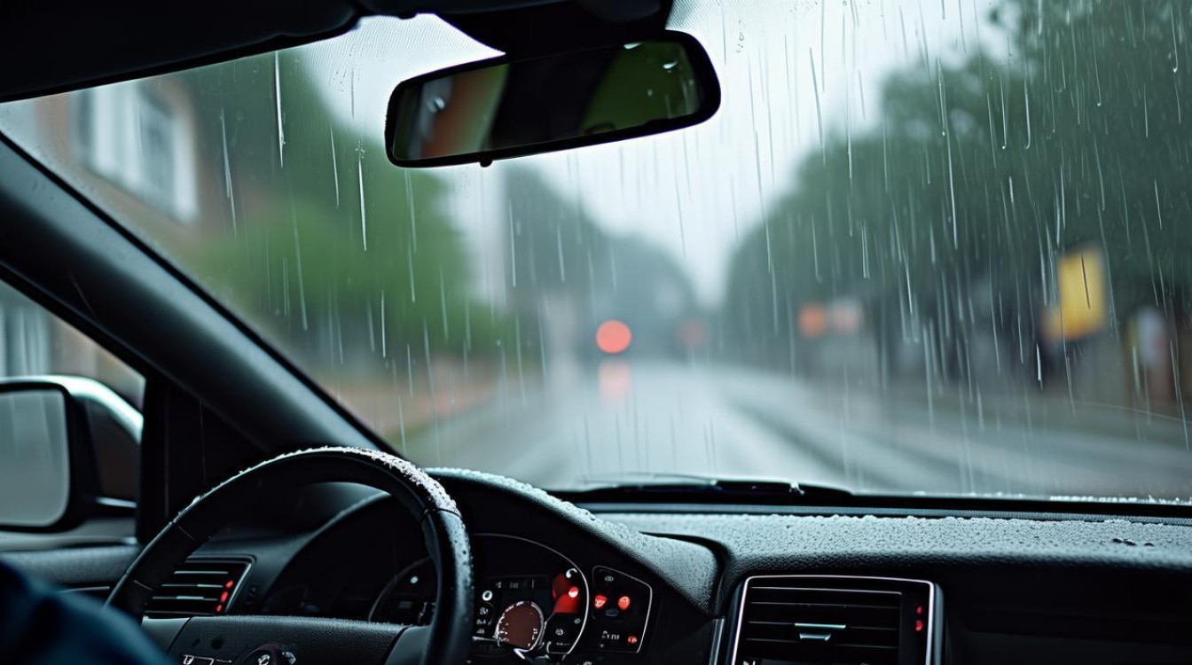 科目三突遇下雨
