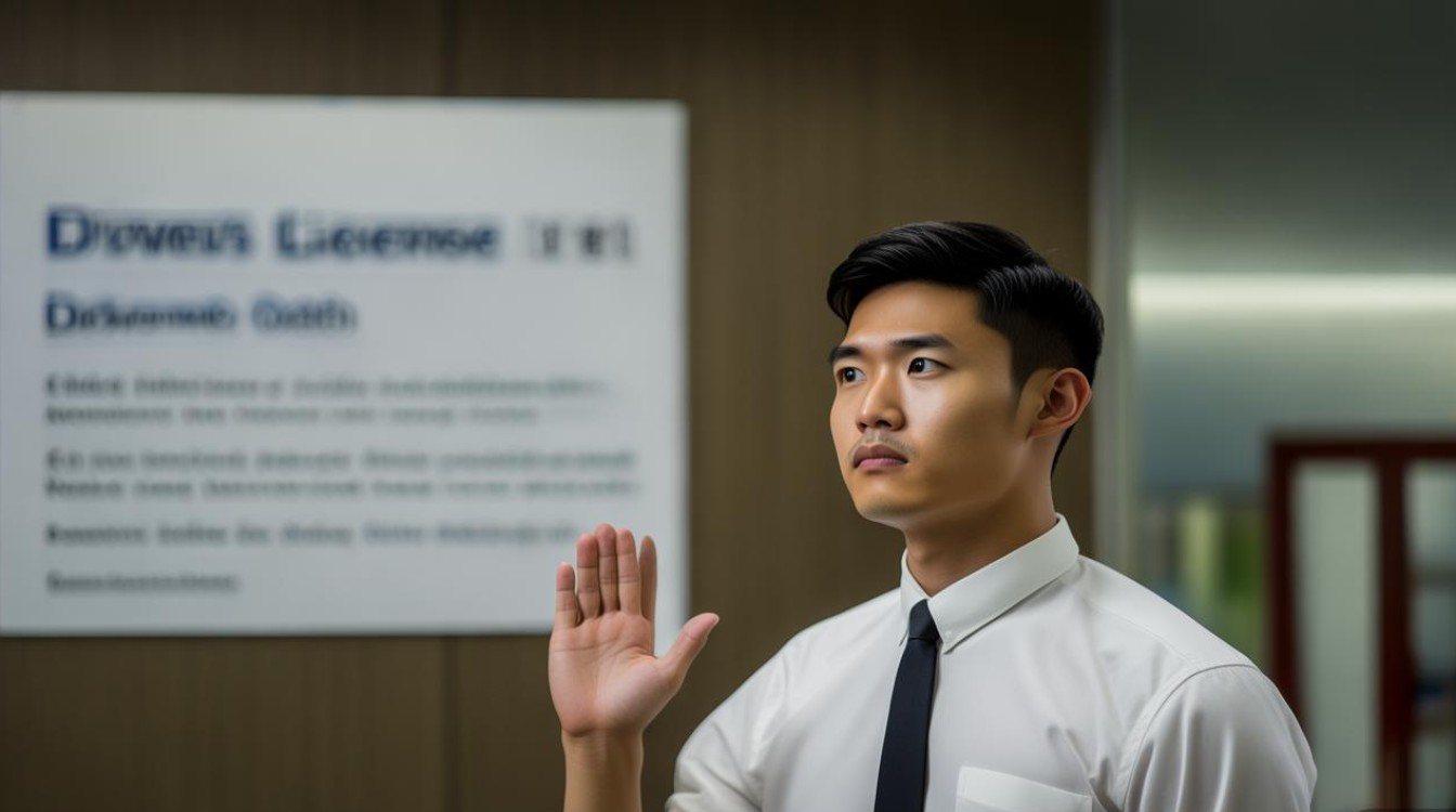拿驾驶证需要宣誓吗
