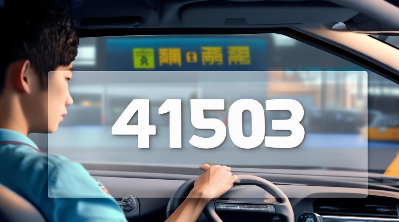 科目三41503扣分