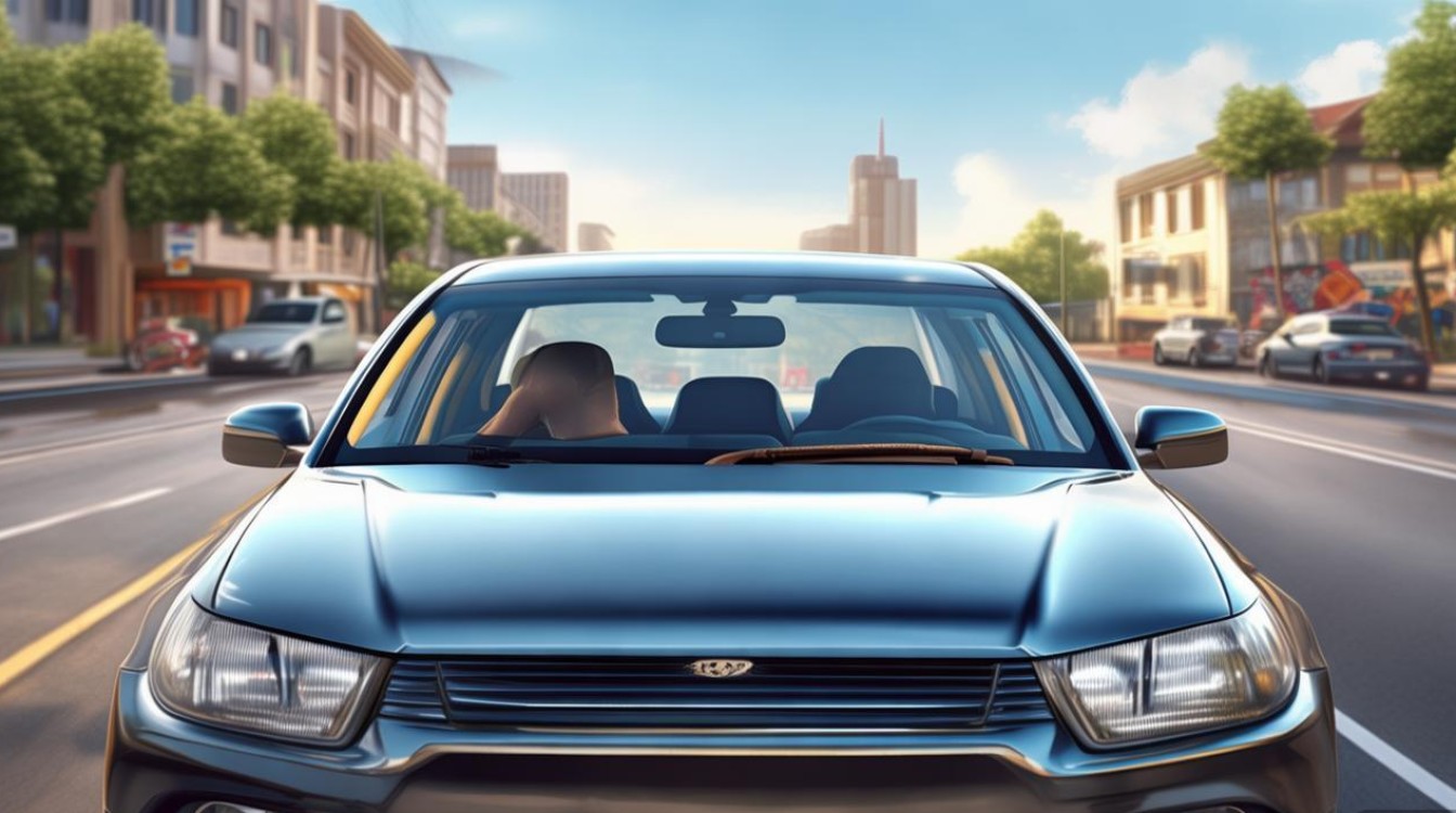 科目三遇小车